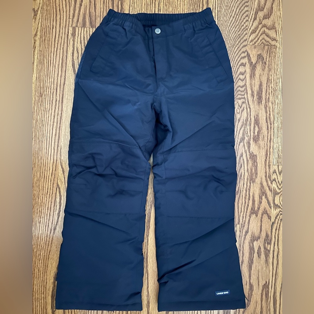Lands End snow pants snowsuit size 7